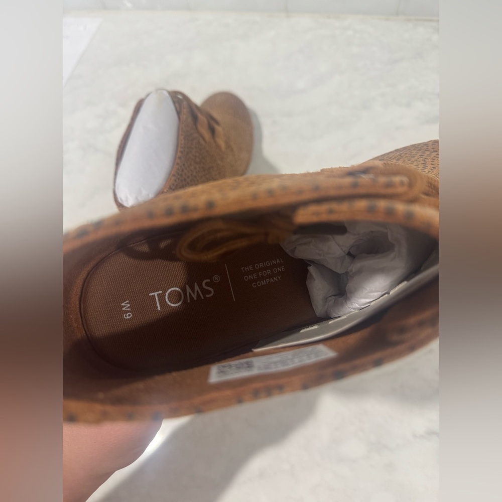 Toms Brown Wedges - Picture 8 of 11